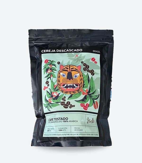 Cafe Tostado GULA Cereja Descascado 250gms (Brasil)