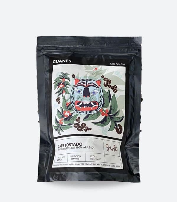 Cafe Tostado GULA Guanes 250gms (Colombia)