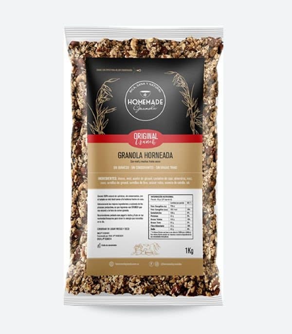 Homemade Granola ORIGINAL CRUNCH x1Kg