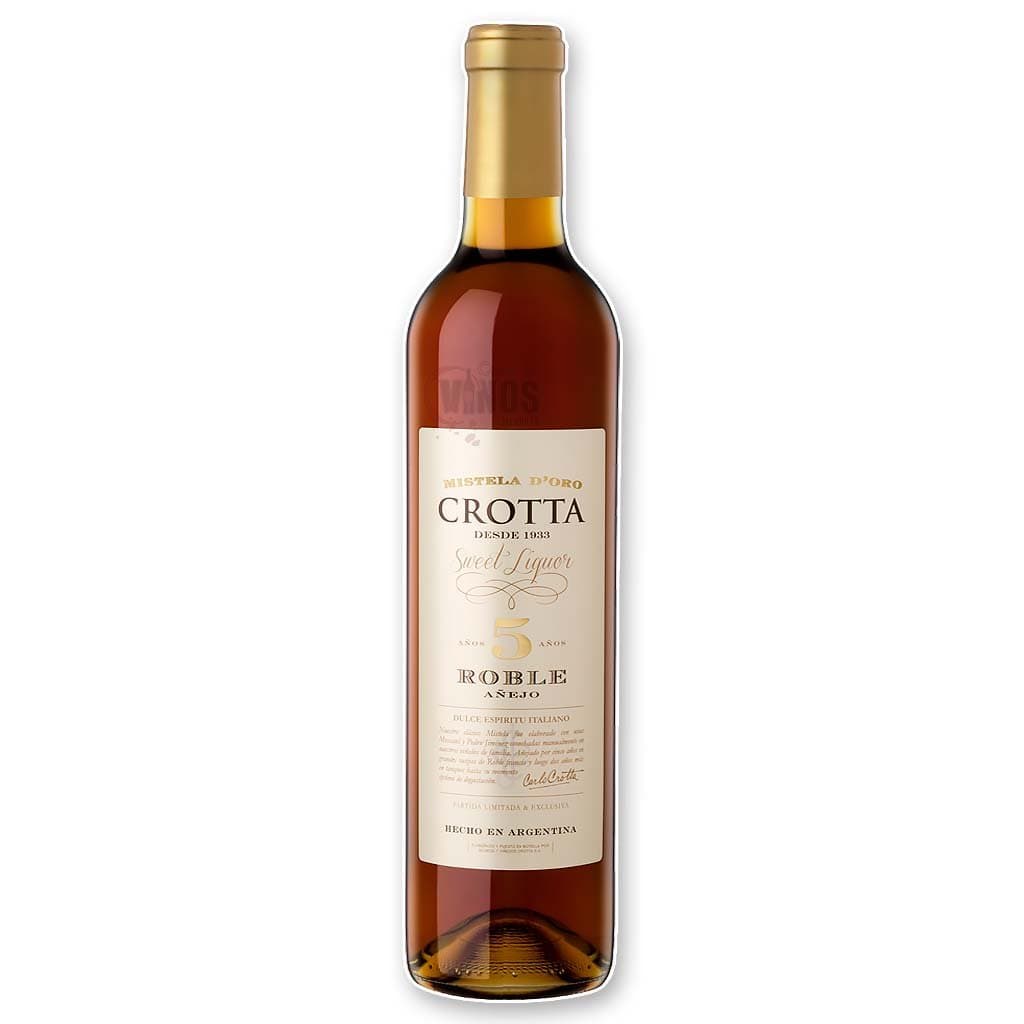 Vino White Mistela de Oro Crotta 500ml