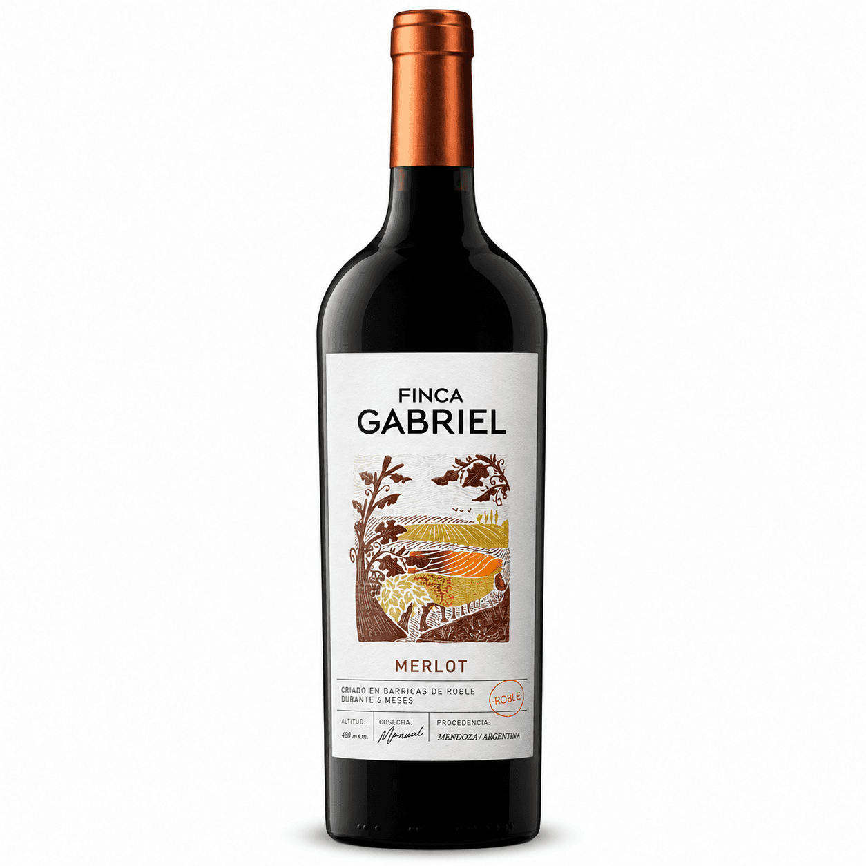 Vino Finca Gabriel Merlot 750ml