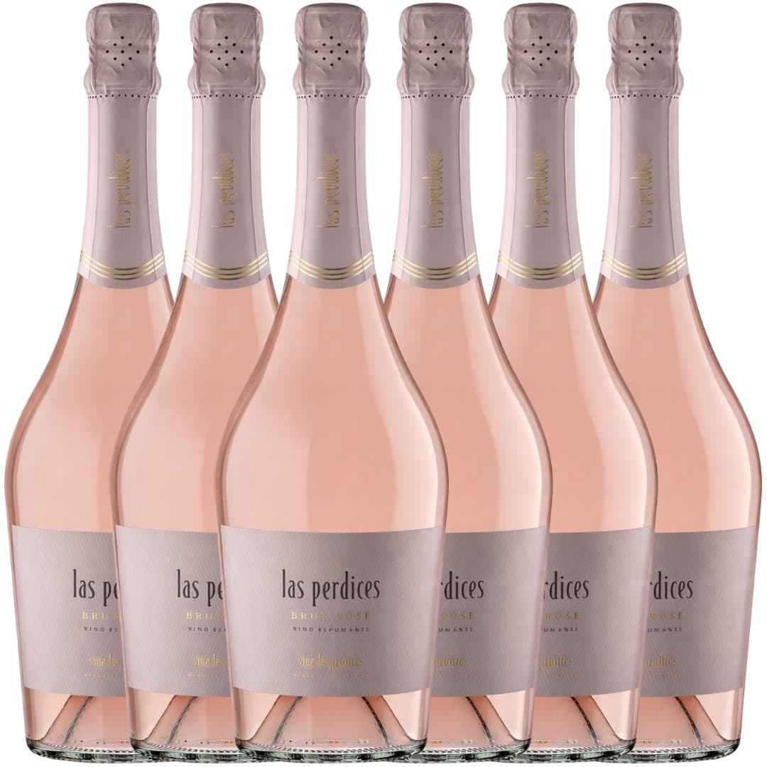 Espumante Perdices x6 Brut Rosé | Pack para Reuniones