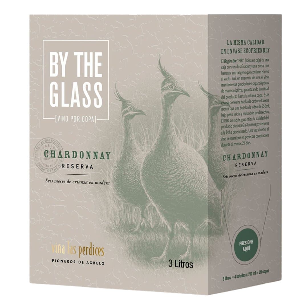 Vino Bag in Box Chardonnay Perdices Reserva 3 Litros