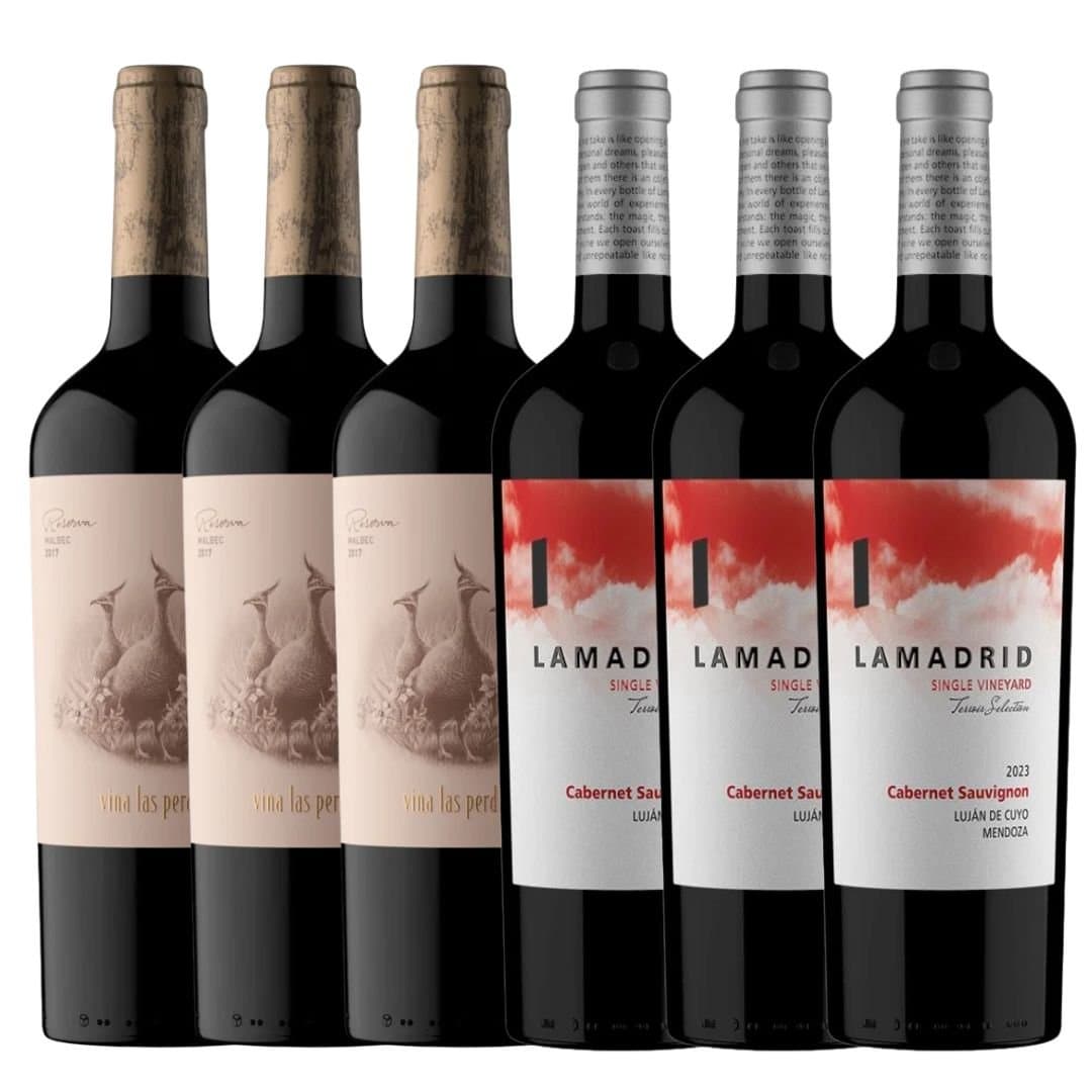 “Pack 1” Viñas Las Perdices y Lamadrid Wines Cabernet Sauvignon