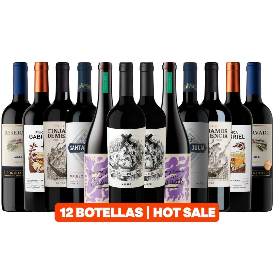 Mega Mix Vinos 12 Botellas Ahorro | Hot Sale