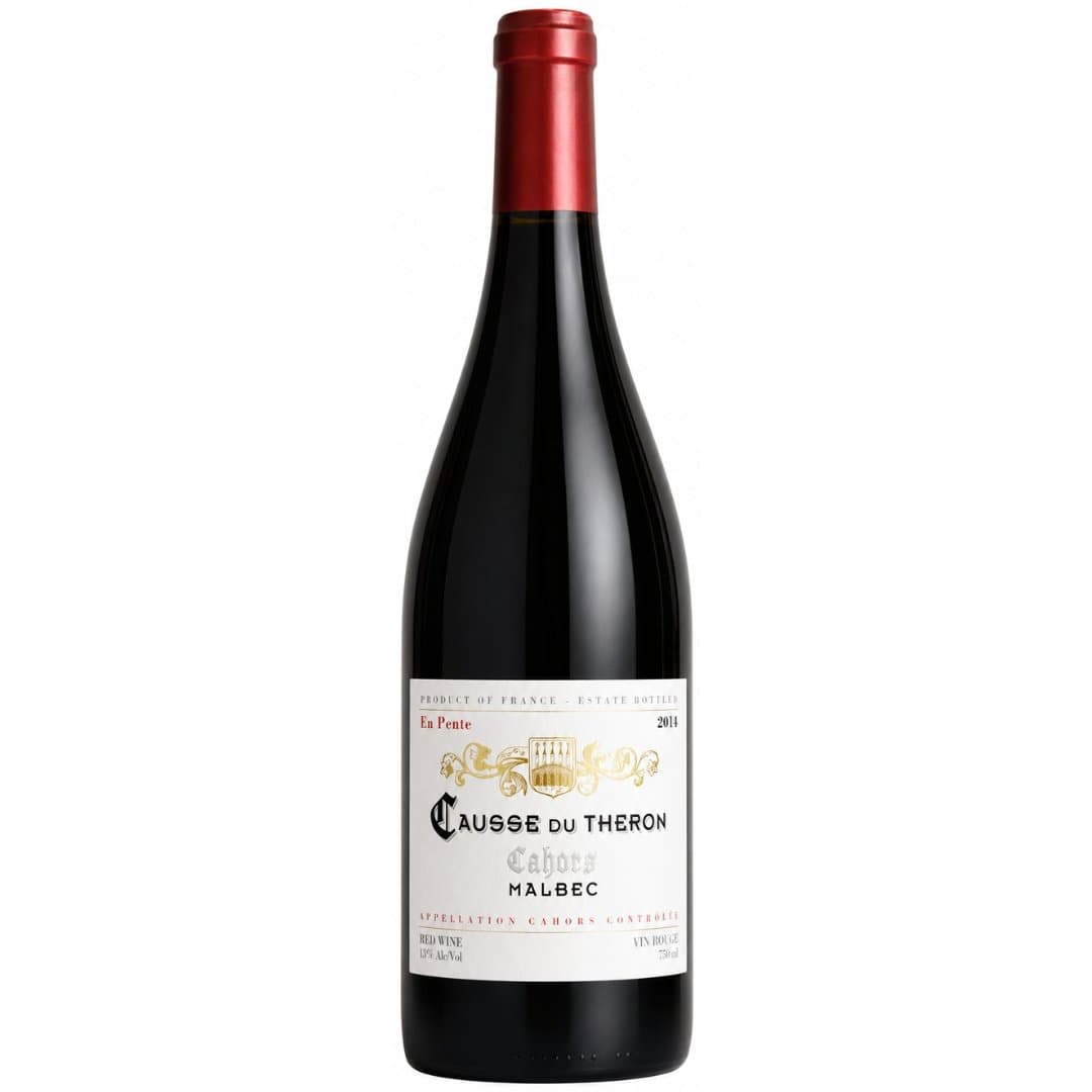 Vino Causse du Théron En Pente 2014 Cahors Francia 750ml