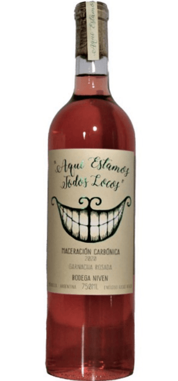 NIVEN AQUÍ ESTAMOS TODOS LOCOS GARNACHA ROSE