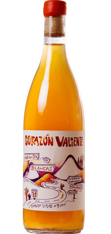 NIVEN CORAZON VALIENTE NARANJO