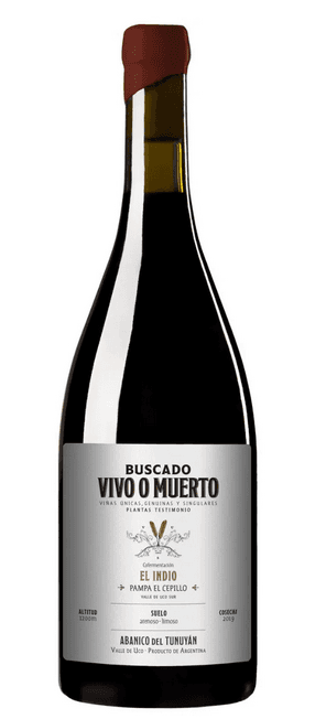 VIVO O MUERTO MALBEC EL INDIO 2017