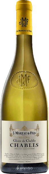 J. Moreau & Fils «Gloire de Chablis» 2023 – Uva: Chardonnay.