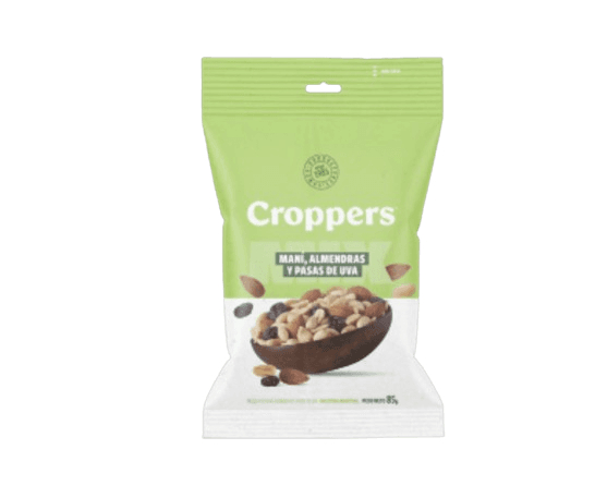 Mix maní, almendras y pasas de uva 85g