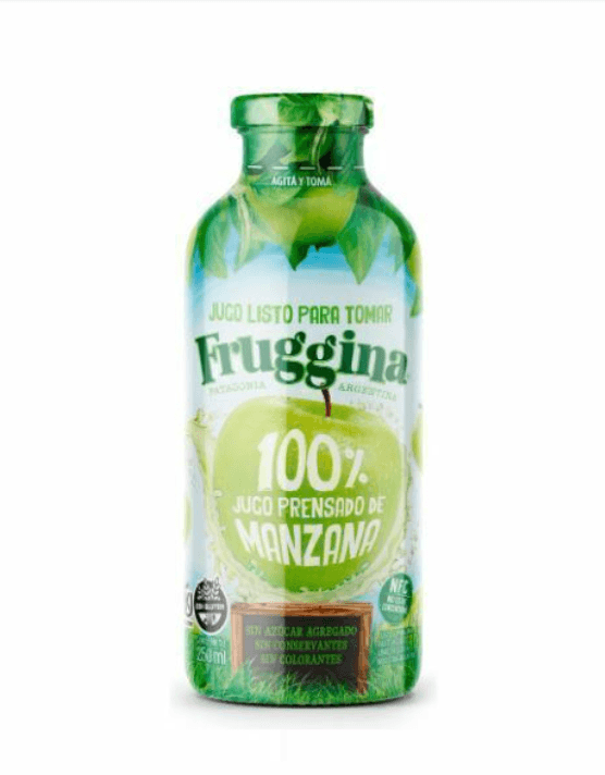 Jugo Fruggina Manzana Verde 250ml