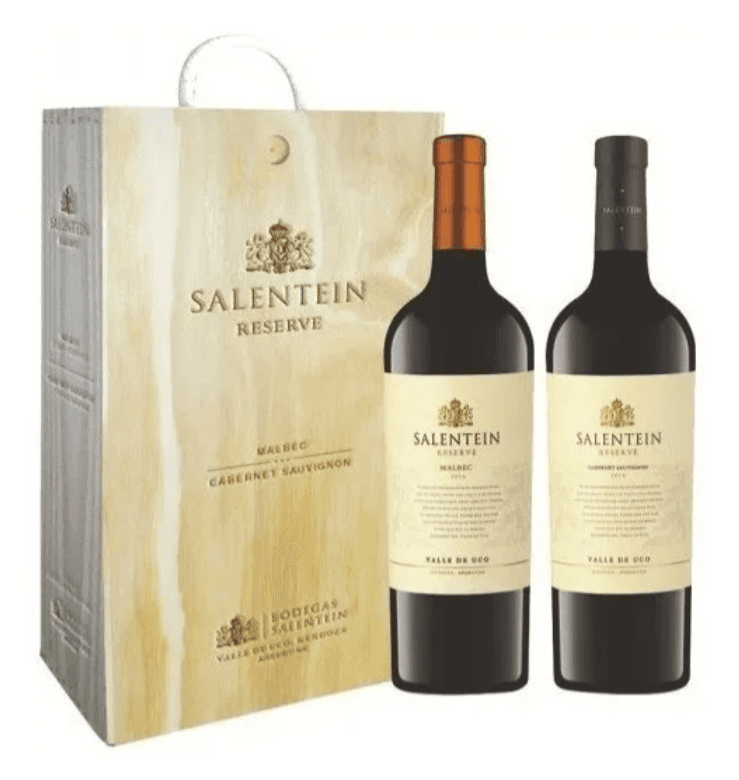 Estuche Salentein Reserva Malbec – Cab. Sauvignon