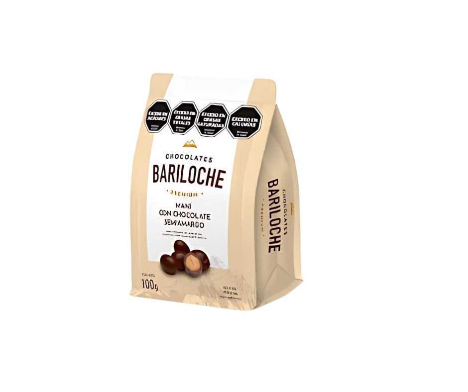 Maní con chocolate Bariloche 100g