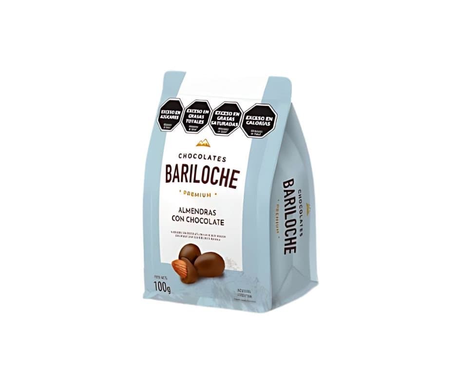 Almendras con chocolate Bariloche 100g
