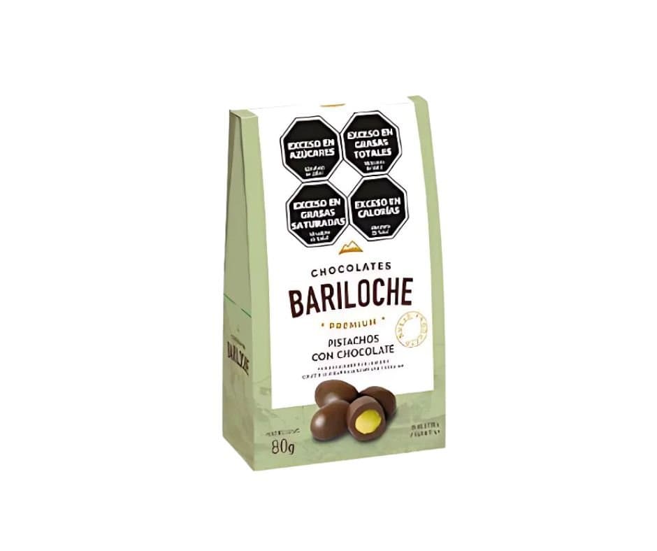 Pistachos con chocolate Bariloche 80g