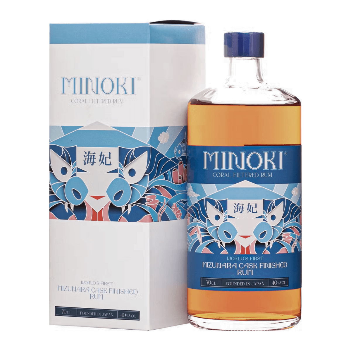Minoki Mizunara Cask Finished Coral Filtered 750ml