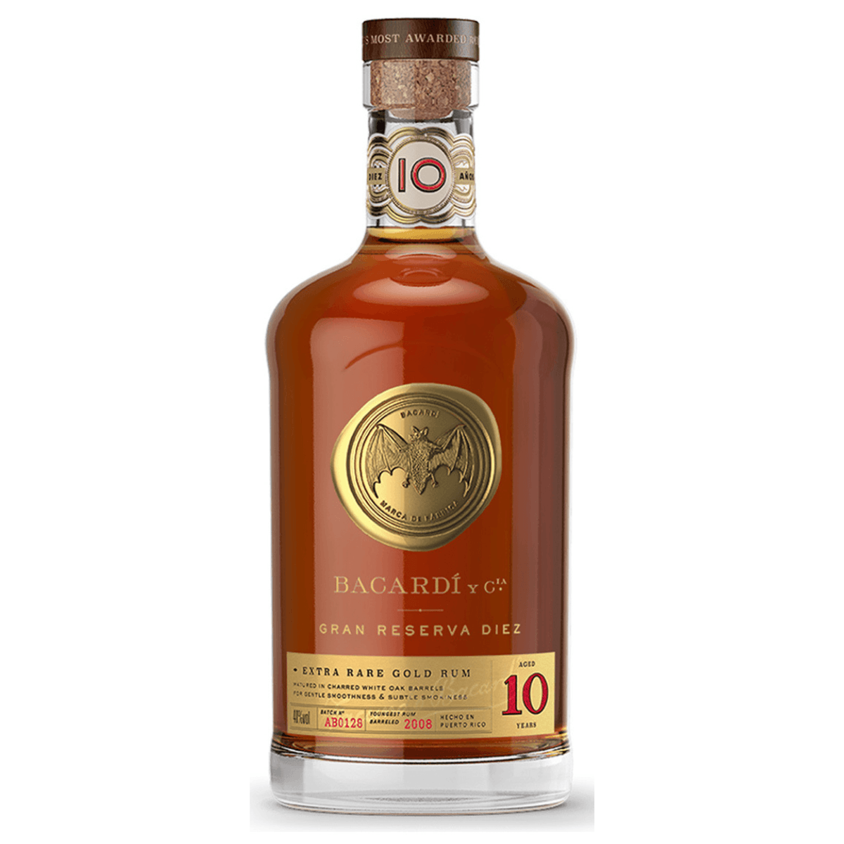 Bacardi Gran Reserva 10 Años 1L