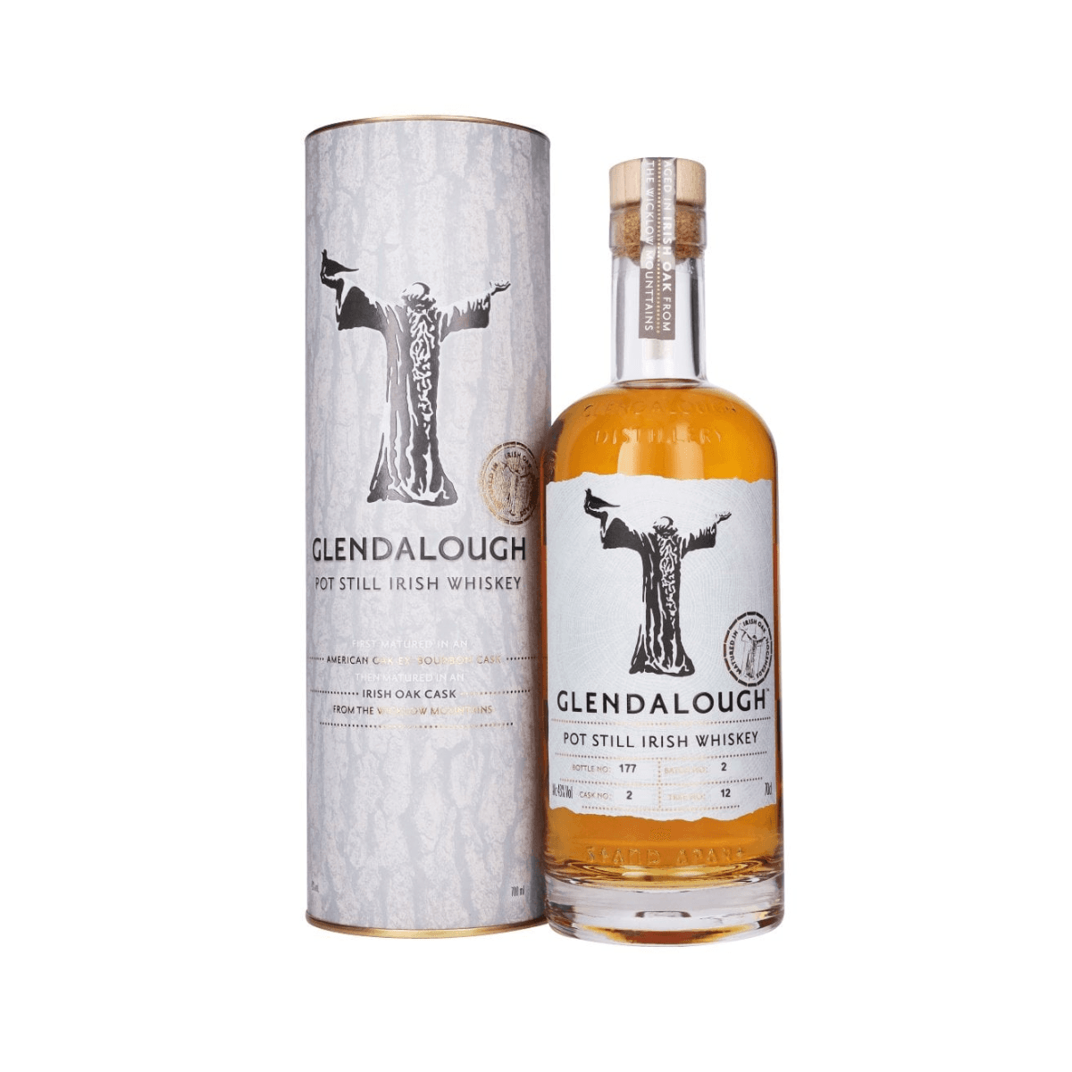 Glendalough Pot Still Irish Oak Finish 750ml