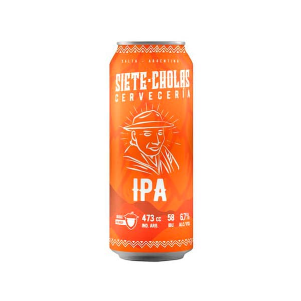 SIETE CHOLAS IPA – 6 X 473 ML