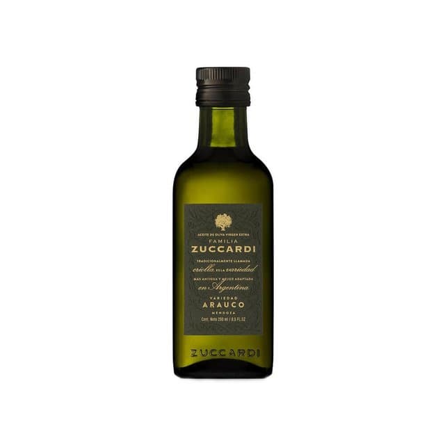 ACEITE DE OLIVA FAMILIA ZUCCARDI ARAUCO BOTELLA 250 ML – Caja de 12 X 250 ML