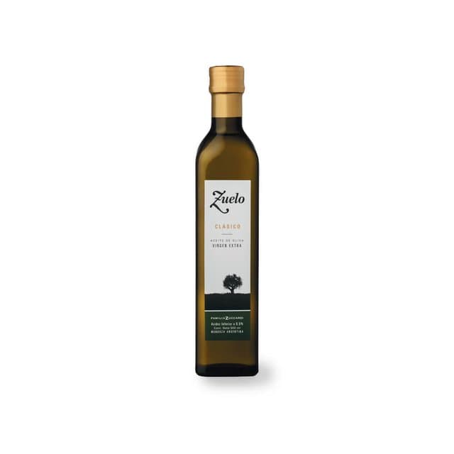 ACEITE DE OLIVA ZUELO CLÁSICO BOTELLA 250 ML – Caja de 12 X 250 ML