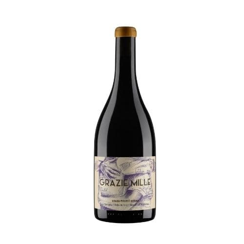 Vino Grazie Mille Desing Gran Malbec 750 cc