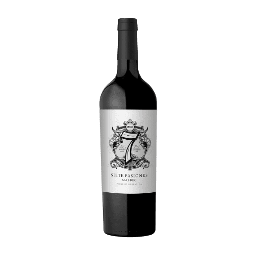 Vino Tinto 7 Pasiones Malbec 750 cc