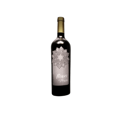 Vino Flower Power Malbec tinto Dulce 750 cc