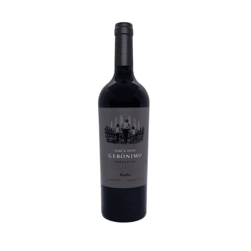 Botella de Vino Tinto Don Geronimo Reserva Malbec 750 cc