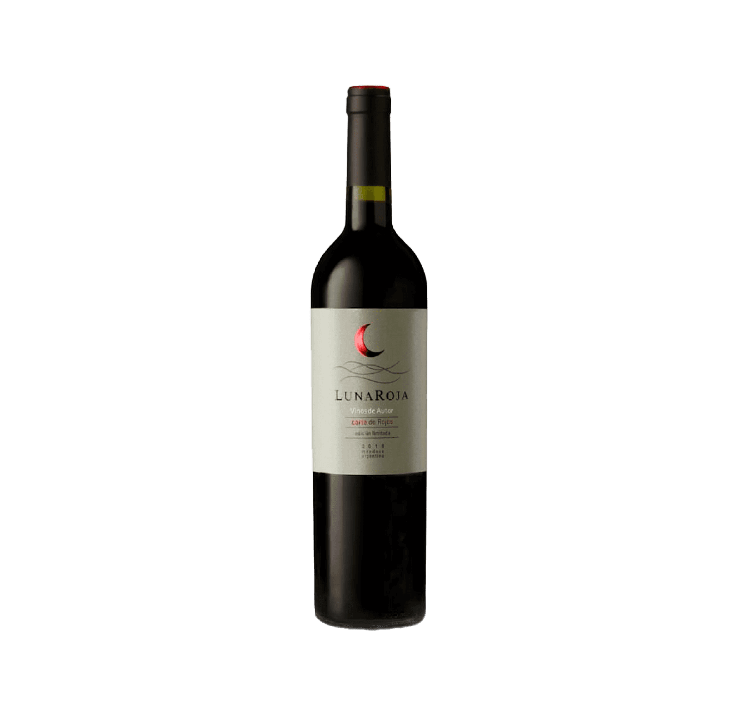 Vino Luna Roja Corte de Rojos Roble Edición Limitada 750 cc
