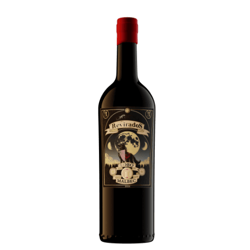 Botella de Vino Revirados Malbec 750 cc
