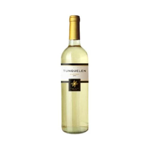 Botella de Vino Blanco Tunquelen Chardonnay x750cc