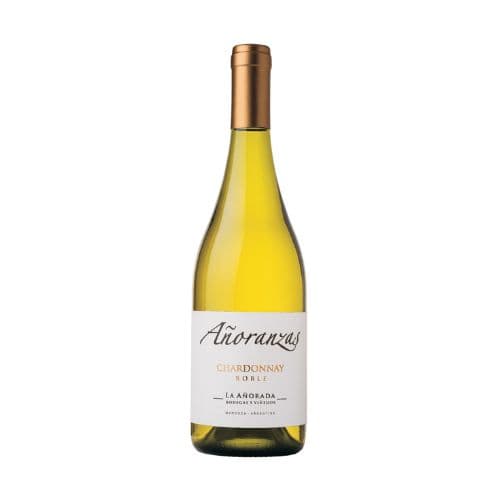 Botella de Vino Blanco Añoranzas Chardonnay Roble x750cc