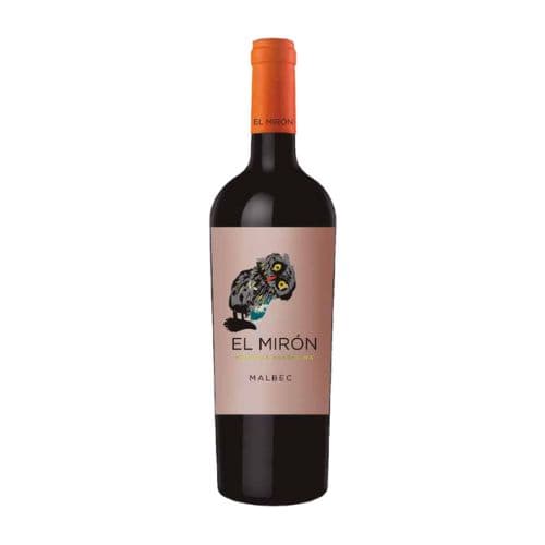 Botella de Vino Tinto El Mirón Malbec x750cc