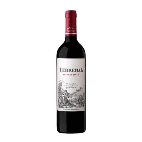 Botella de Vino Tinto Terrenal Blend de Tintas x375cc