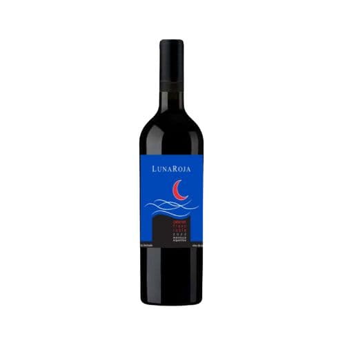 Botella de Vino Tinto Luna Roja Cabernet Franc Roble Edición Limitada x750cc