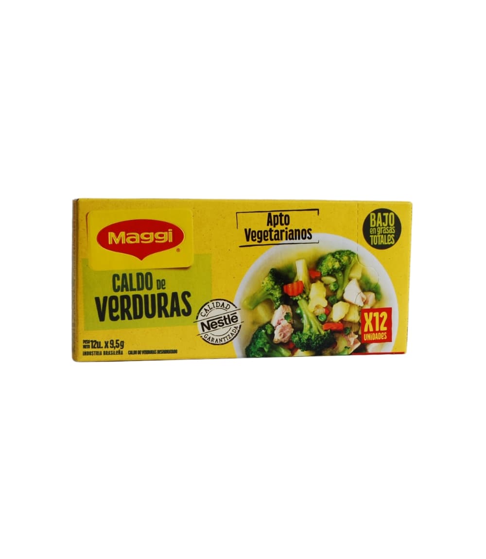 MAGGI CALDO VERDURAS X 12 U