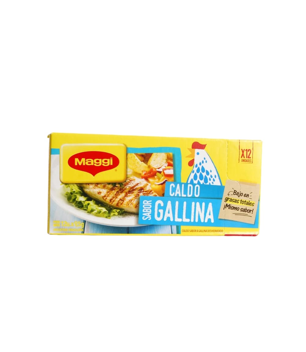 MAGGI CALDO GALLINA X 12 U