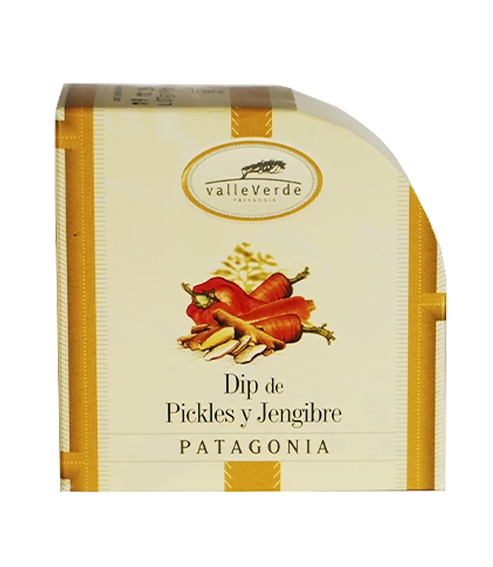 VALLEVERDE PATE DIP PICKLES Y JENGIBRE X 90 GRS