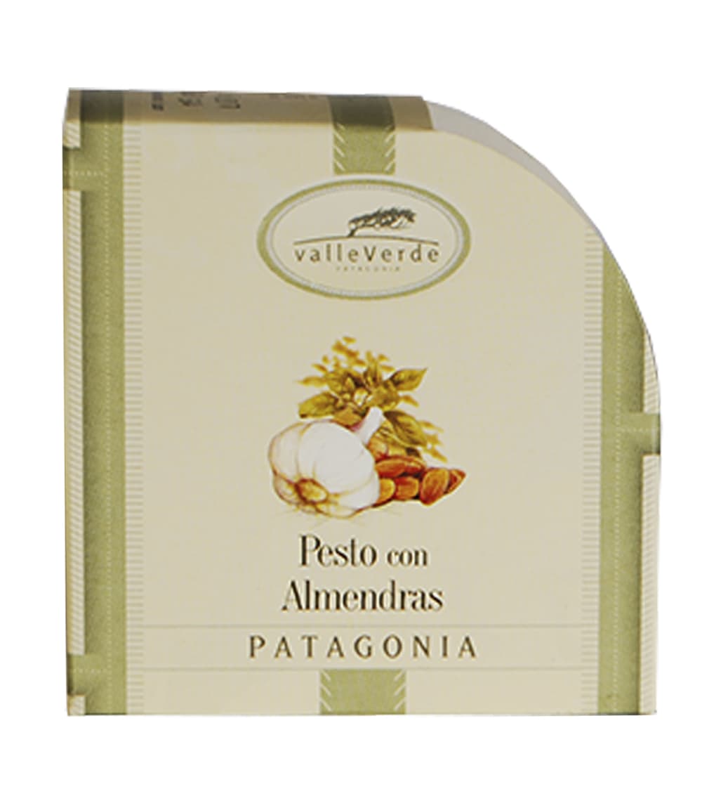 VALLEVERDE PATE DIP PESTO CON ALMENDRAS X 90 GRS