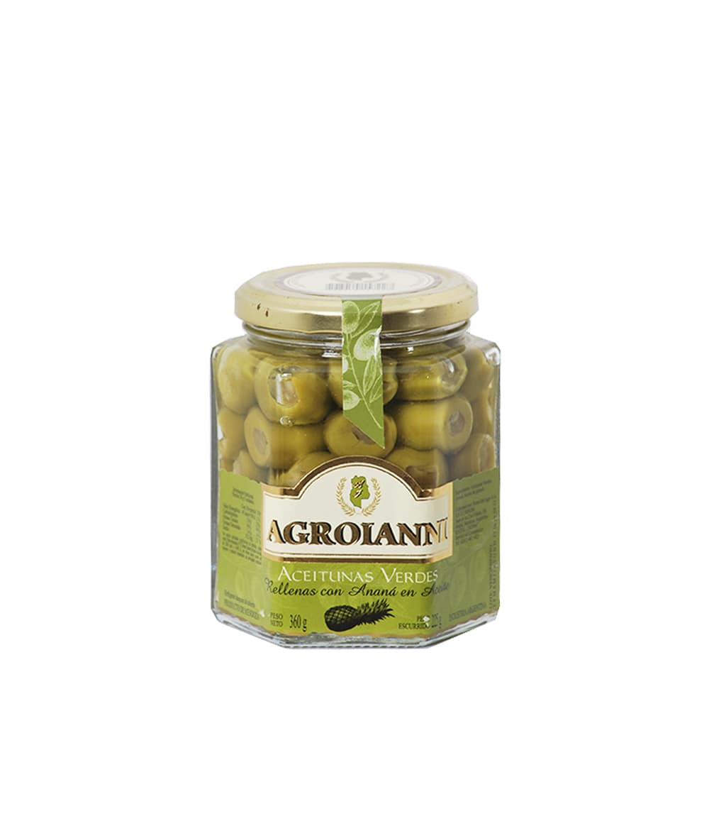 AGROIANNI ACEIT. RELL. C/ANANA X 300 GRS