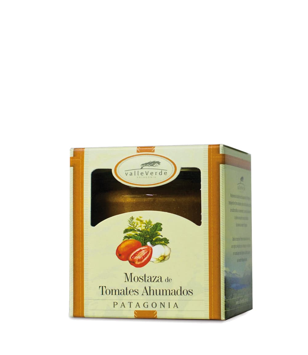 VALLEVERDE PATE DIP DE TOMATE Y MOSTAZA X 90 GRS