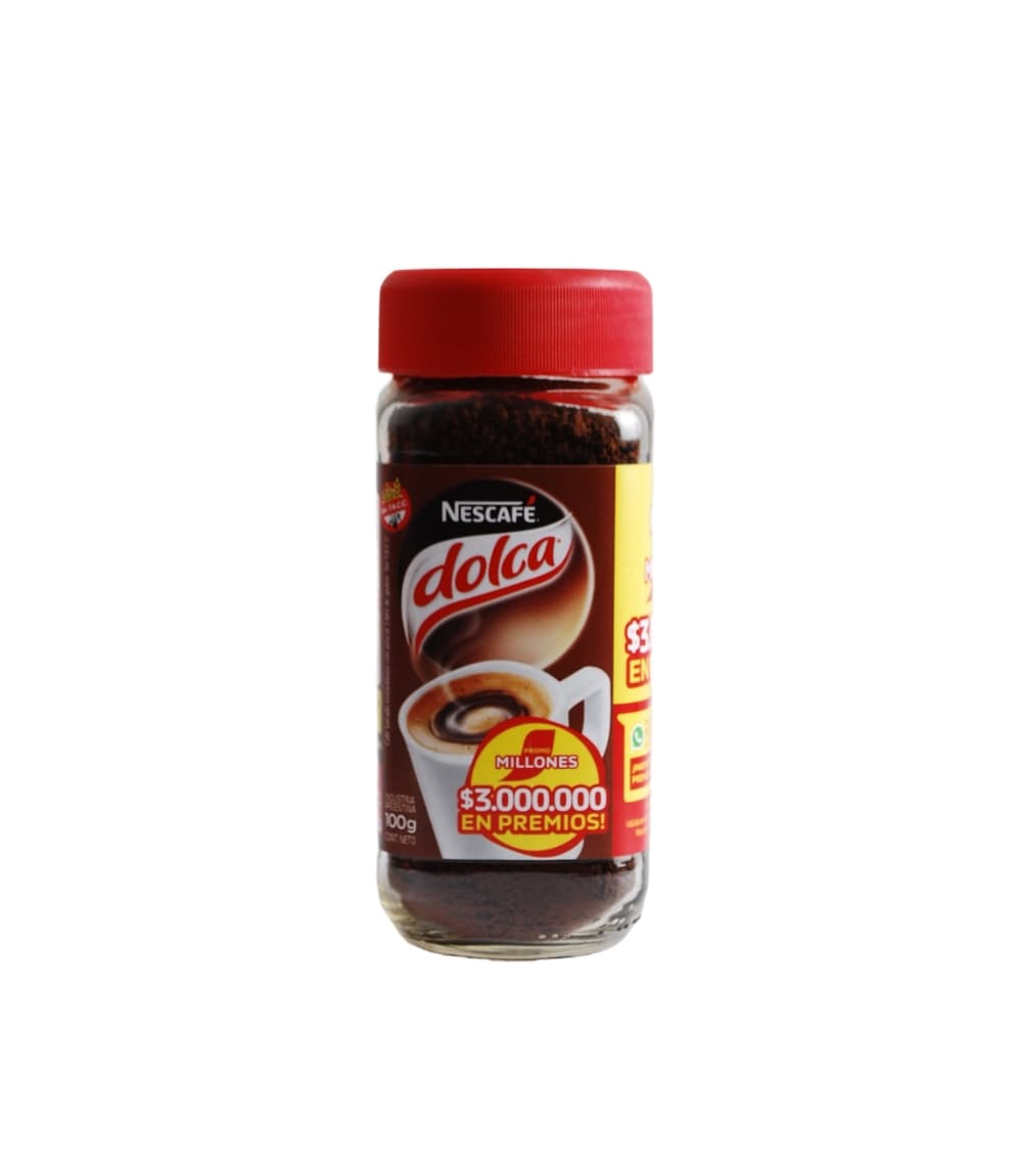 NESCAFE DOLCA CLASICO GRANULADO X 100 GRS S/TACC
