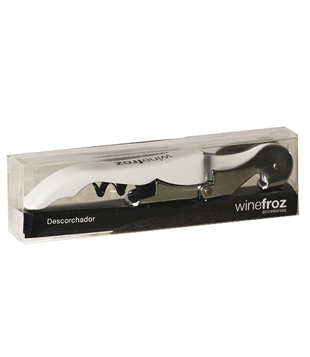 DESCORCHADOR WINEFROZ 2 TIEMPOS BLANCO
