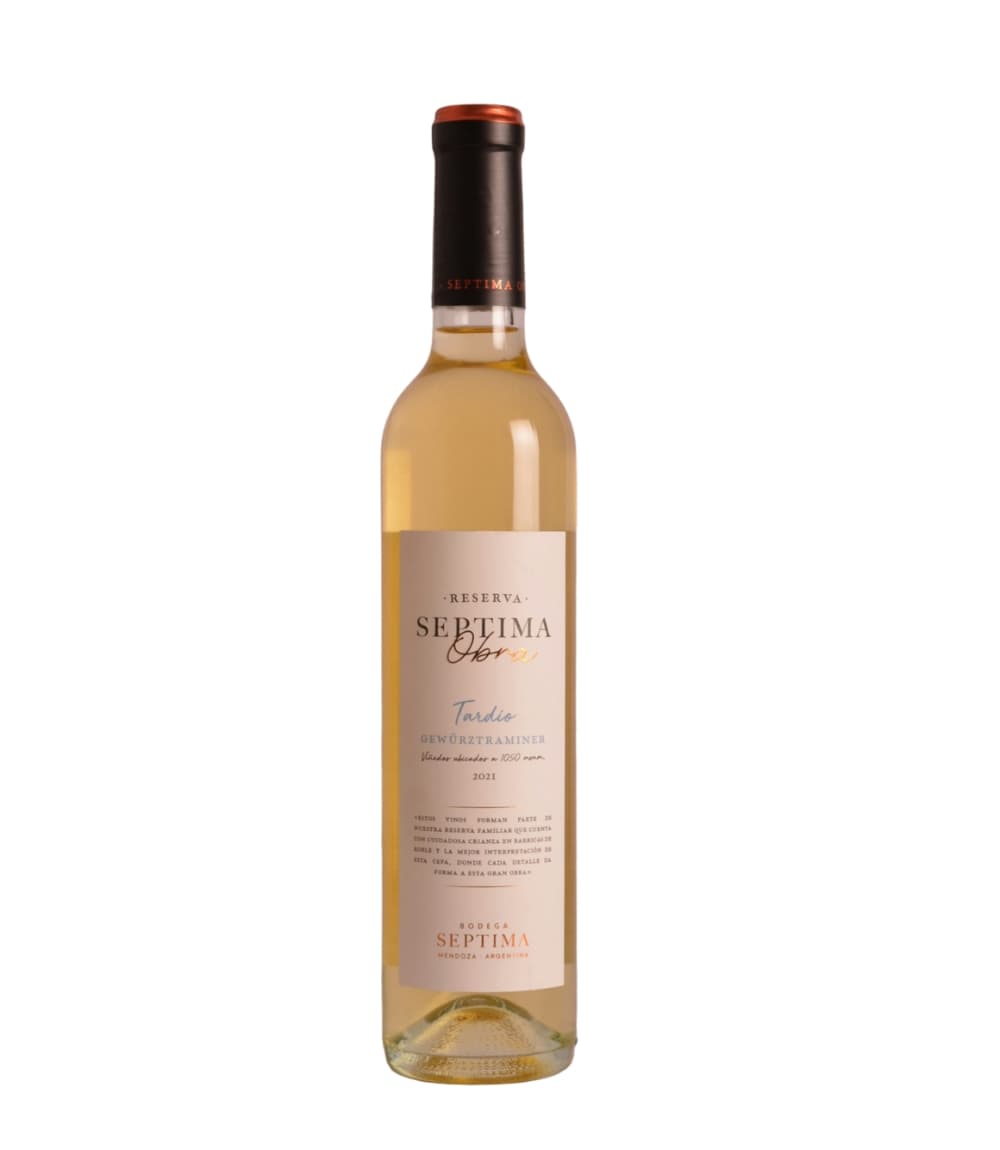 SEPTIMA OBRA TARDIO GEWURZTRAMINER X 500 ML