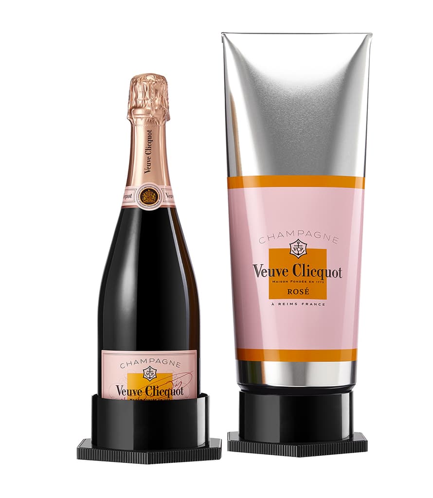 EST. CH. VEUVE CLICQUOT GOUACHE ROSE