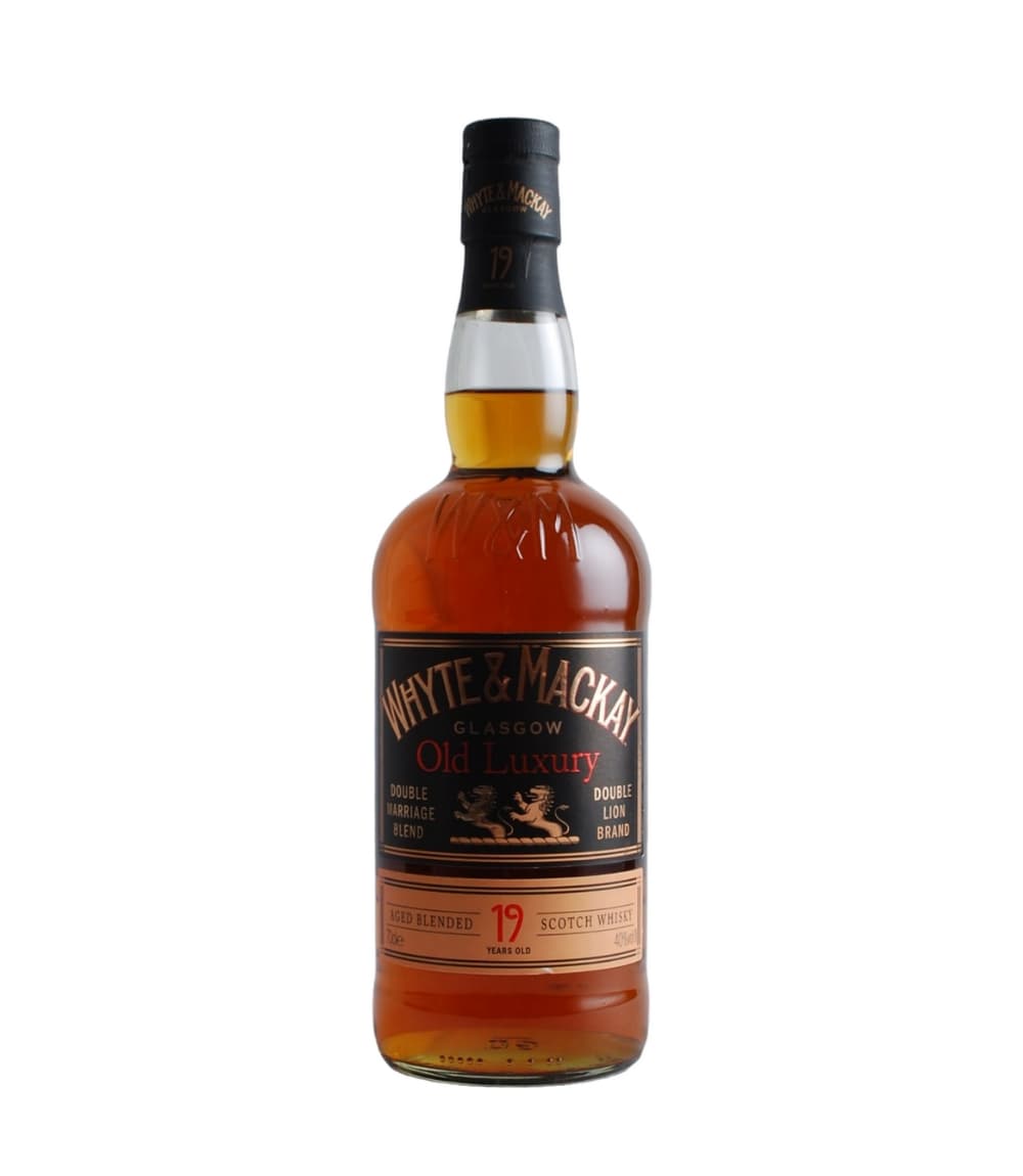 W. WHYTE & MACKAY OLD LUXURY 19 AÑOS X 700 ML