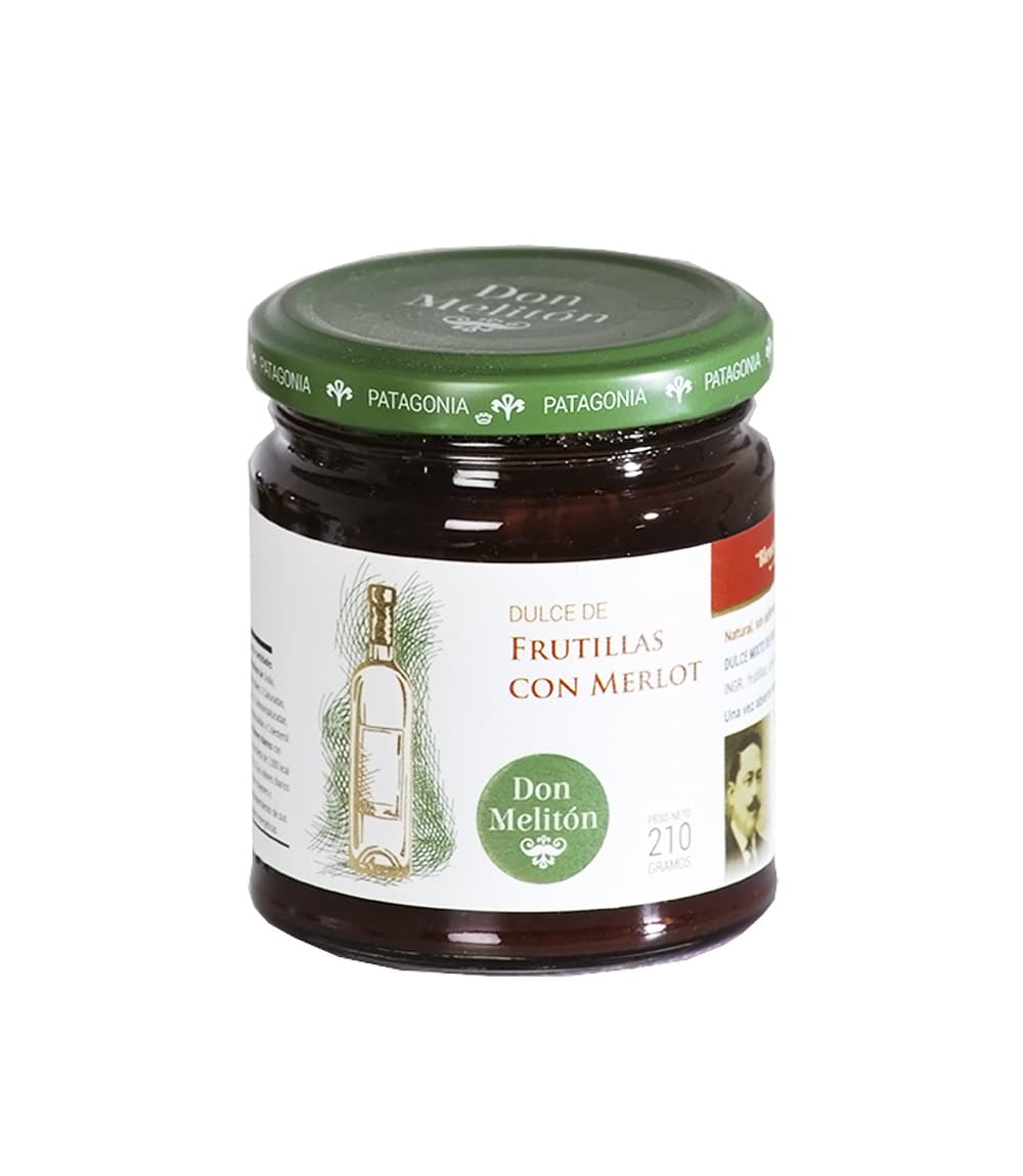DON MELITON DULCE DE FRUTILLAS CON MERLOT X 210 GR