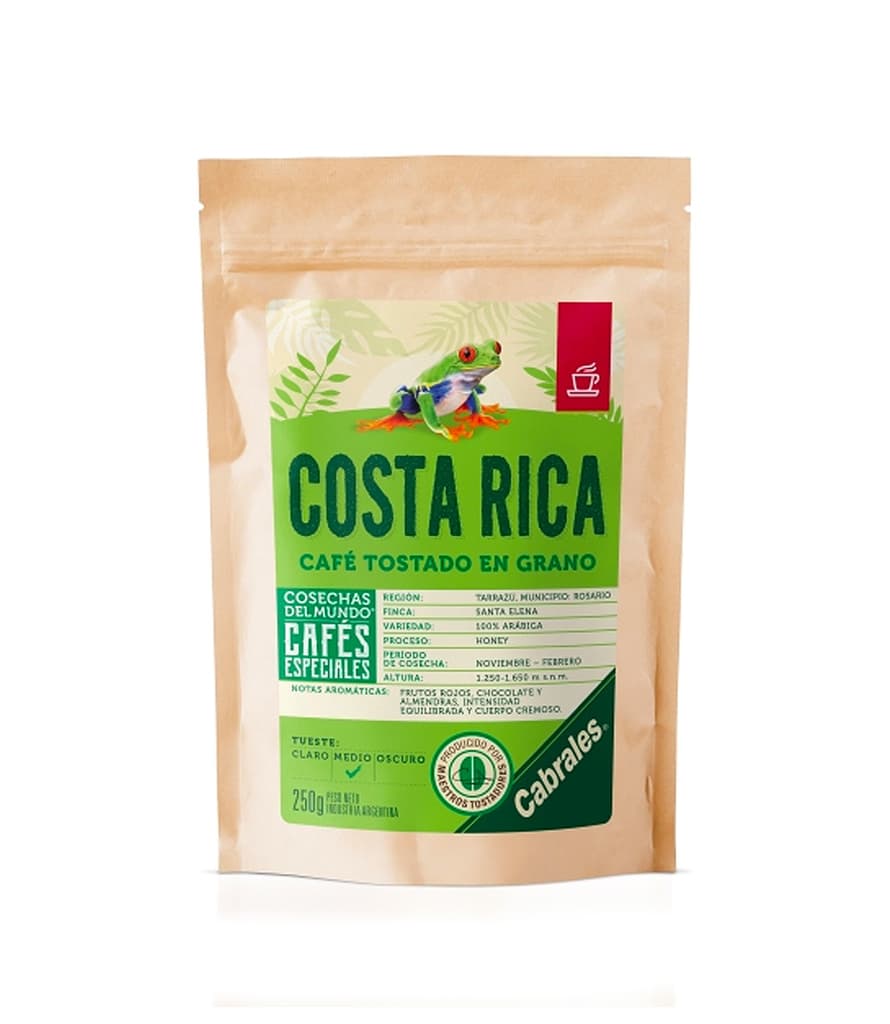 CABRALES COSECHAS DEL MUNDO COSTA RICA X 250 GRS